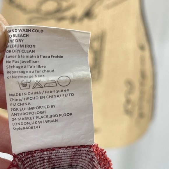 Anthropologie Embroidered Top - Picture 9 of 9